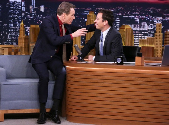 Bryan Cranston, Jimmy Fallon Bryan Cranston, Jimmy Fallon